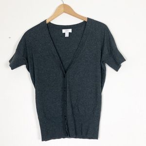 LOFT V-neck button down cardigan